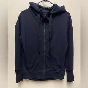 Zella Black Zip-Up Hoodie